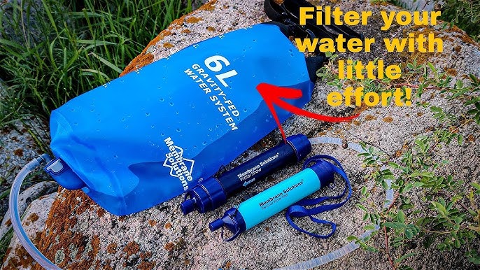 Trying the Waterdrop filter and gravity bag💧@waterdrop_filter #waterd, Water Filters