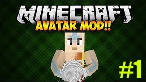 Minecraft AVATAR THE LAST BLOCKBENDER MOD SHOWCASE part 1