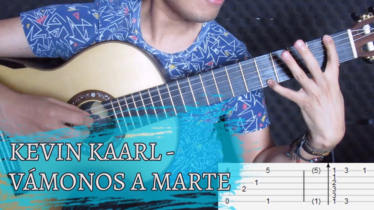 Cómo tocar Vámonos a marte de Kevin Kaarl Iván Plata Tutorial acordes