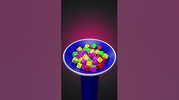 Oddly Satisfying dice | #asmr  #shorts  #blender  #games  #cartoon