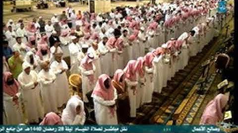 تلاوة خاشعة للشيخ عبدالمجيد المحيسن في صلاة التراويح