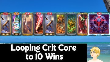 Looping Crit Core to 10 Wins- NO COMMENTARY - Crit Core Build - The Bazaar