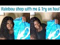 RAINBOW COME SHOP WITH ME & PLUS SIZE RAINBOW FASHION TRY ON HAUL | FASHION FRIDAY