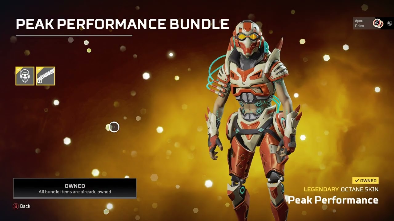 Apex Legends Event Store l Peak Performance Octane Skin is Back!!!!!