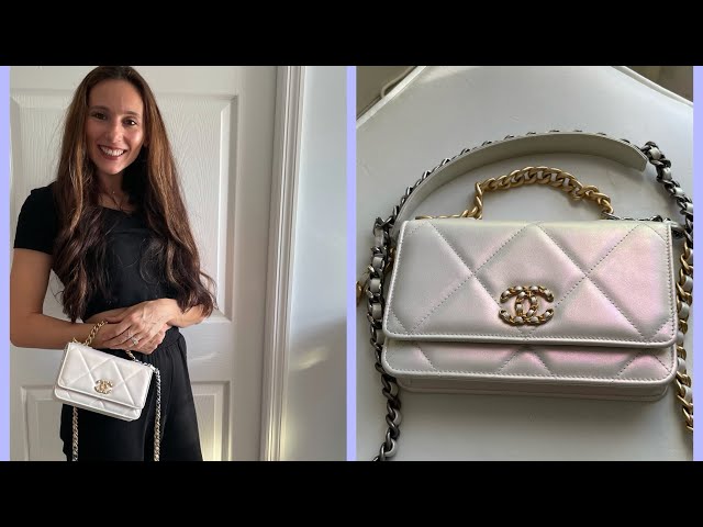 Chanel Black Quilted Lambskin Chanel 19 Wallet on Chain by WP Diamonds –  myGemma