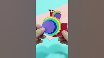 Cách làm chú ốc sên đơn giản P2 #handmade