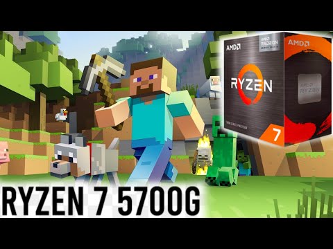 Ryzen 7 5700G + Minecraft + Shaders! - 1080p (Sin GPU)