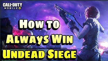 How to Always Win on Hard in Undead Siege Zombies CODMobile Tips and Tricks