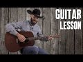 Accent Picks and Strums in Country Bluegrass Rhythm - Guitar Lesson