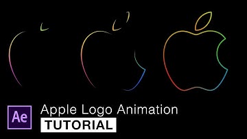 Apple Logo Animation 2018 - After Effects Tutorial with Trapcode 3D Stroke