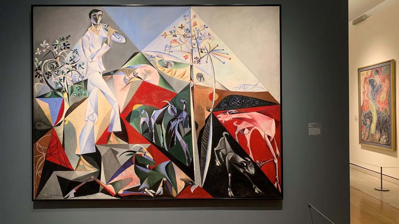 Art Museum Exhibitions: Jake Grewal and John Craxton at Pallant House Gallery, Chichester, England