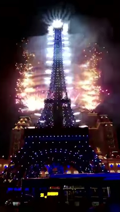 Happy new year 2018 in The Parisian Macau SAR China