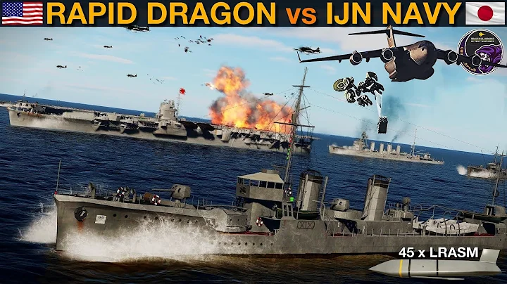 C-17 With Rapid Dragon vs Entire IJN Pearl Harbor Carrier Group (WarGames 127) | DCS