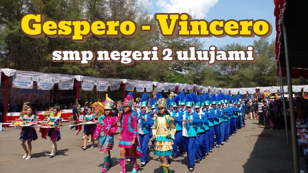 Marching Band SMP NEGERI 2 ULUJAMI || FESTIVAL KUPAT PEMALANG 2024 ||
