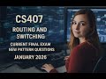 CS407 Current FinalTerm Paper Questions- January 2026