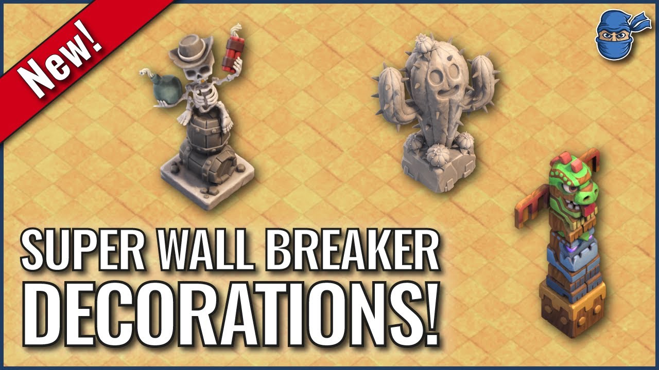 Super Wall Breaker Spotlight Spotlight Decorations - June 2024 | Clash of Clans