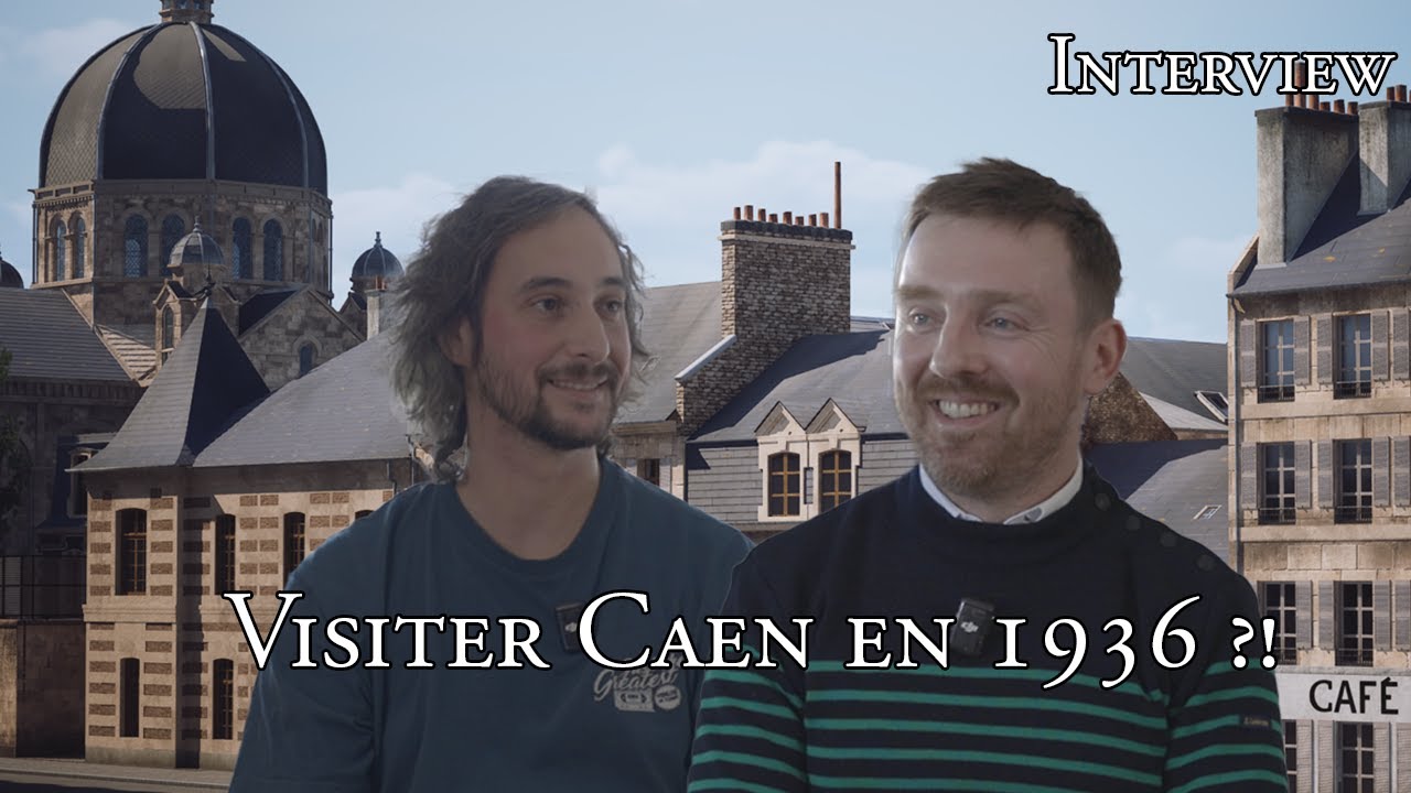 Voyagez dans le temps et découvrez Caen en 3D avant les destructions de 1944