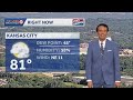Storms expected overnight into our Sunday