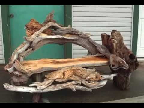 Driftwood Furniture by Homeless Outsider Artist William ...