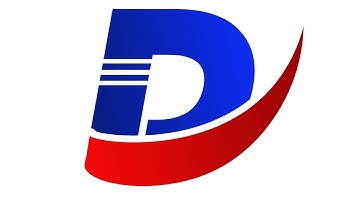 Photoshop Tutorial - D Letter Logo Design - Adobe Photoshop CC Tutorial