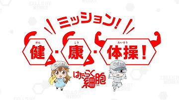 【はたらく細胞公式】「ミッション！健・康・体操！」
