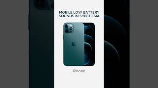 Mobile Low Battery Sounds In Synthesia Musical Warning Tones