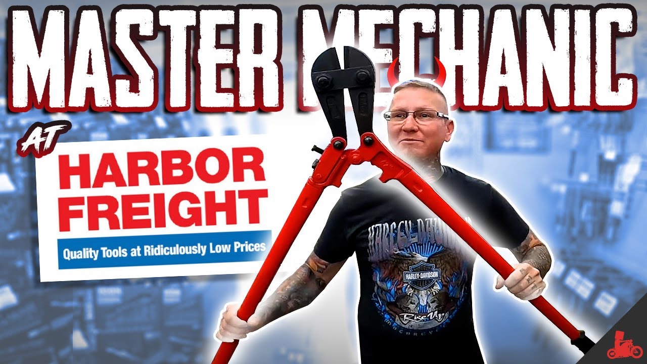 I Took a MASTER Mechanic to Harbor Freight and THIS Happened! 