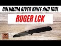 CRKT Ruger LCK Design Pocketknife. Fablades Full Review