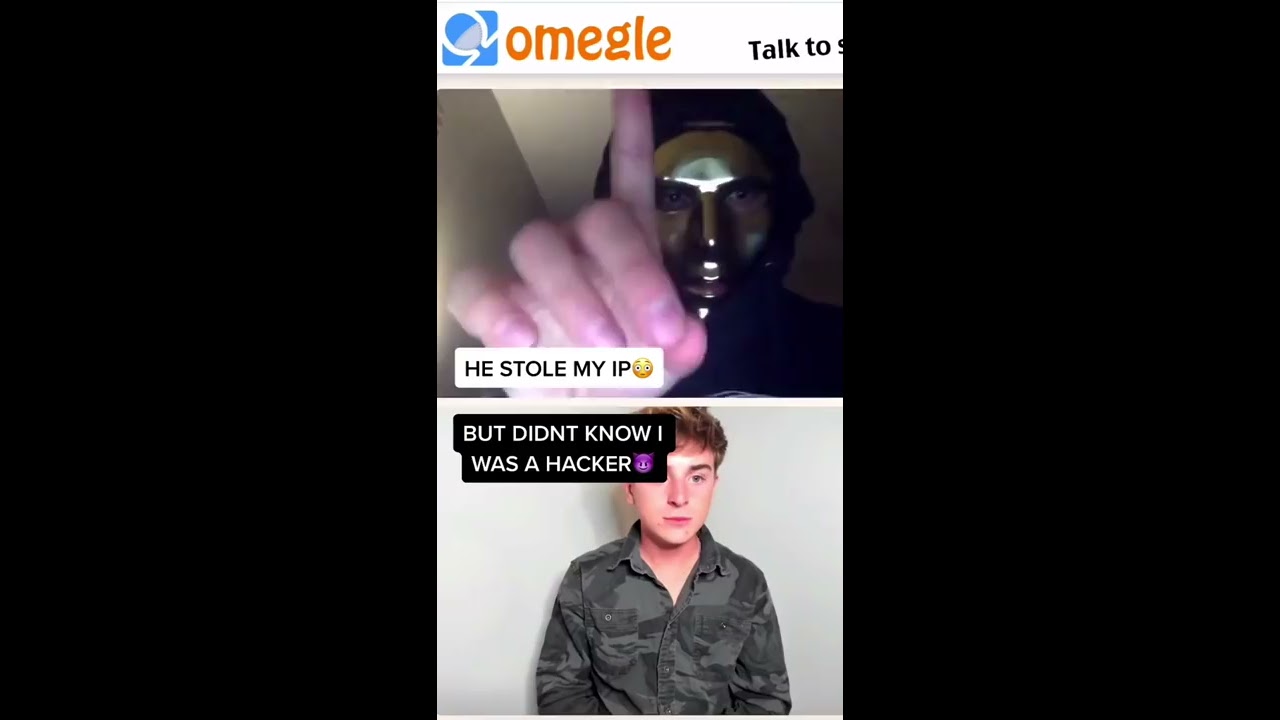 Telling IP Stealers Their Own Address On Omegle Shorts
