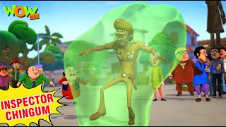 inspector motu patlu alien fight motu patlu hindi cartoon inspector chingum spot