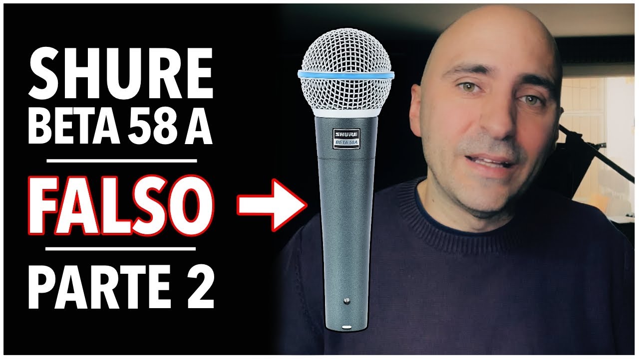 SHURE BETA 58A Fake vs. Original PART 2 | 4K - YouTube