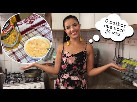 Receita Camarão ao creme de leite