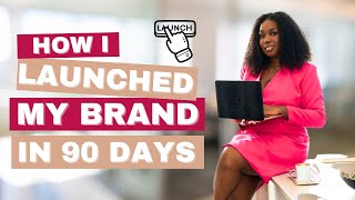How I Launched My Home Decor Brand in 90 Days | Small Business Tips