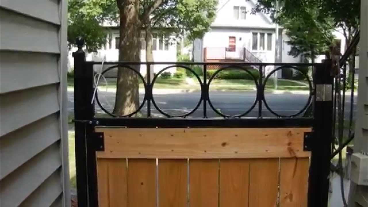 Sagging Gate repair - YouTube