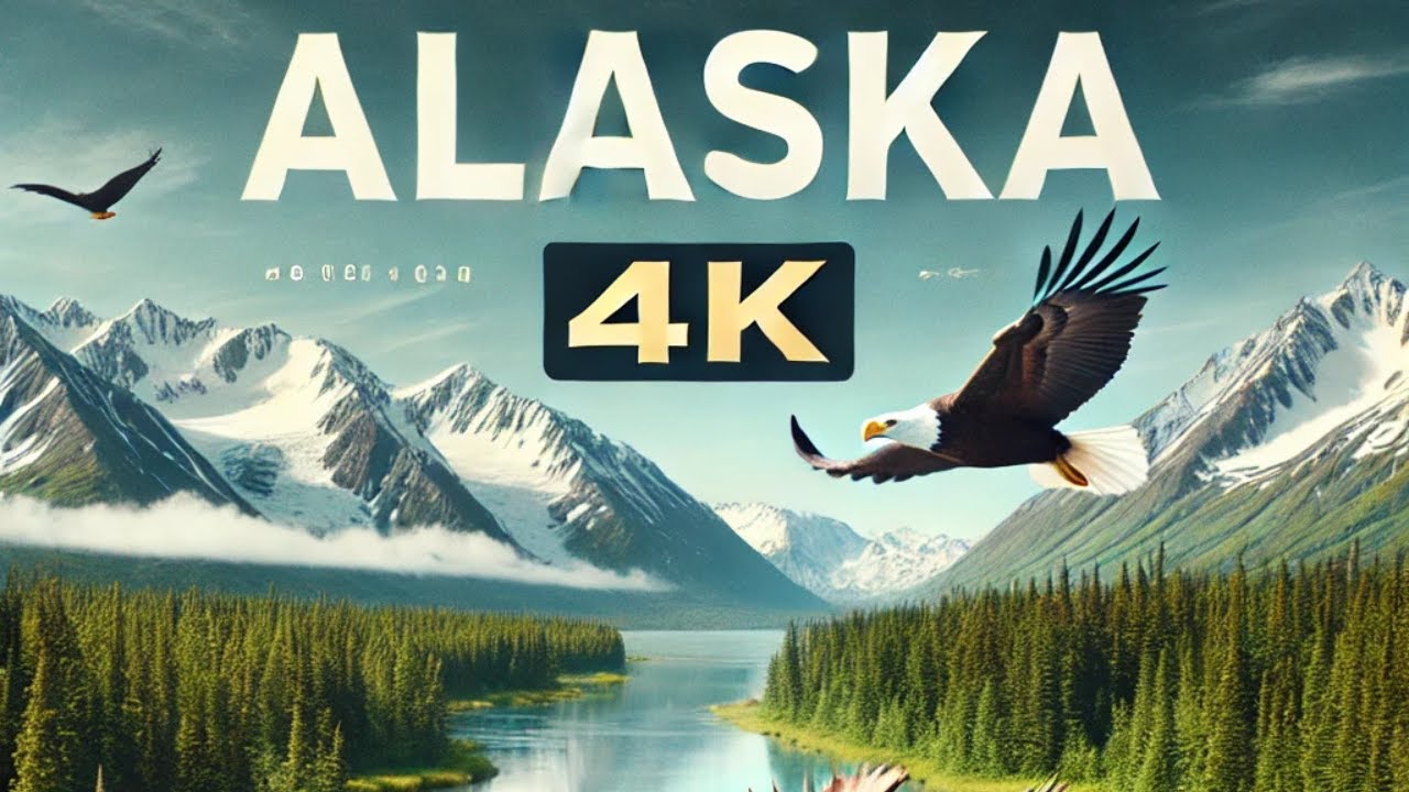 Wild Beauty of Alaska 4K: A Relaxing Journey Through Nature/ Alaska Life/ Relaxation Film