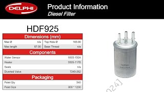 Топливный фильтр HDF924 VS HDF925 разница есть #фордмондео #фордмондео #сенгйонг #одессасегодня