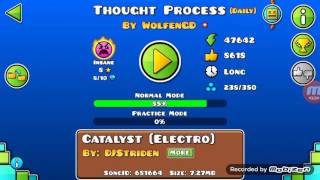 DAILY LEVEL 99# | Geometry Dash 2.1 - Thought Process by WolfenGD | DenysflooYT XD