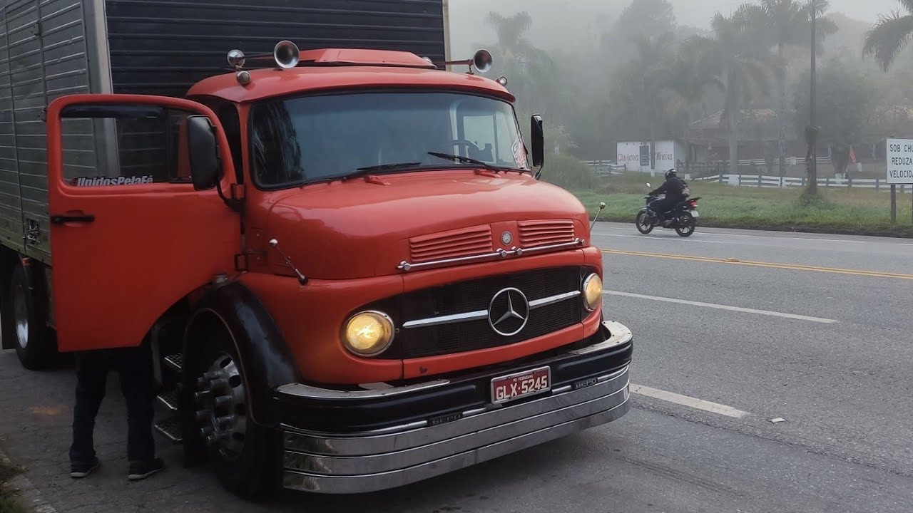 PRIMEIRA VIAGEM COM MB 1113 MOTOR 366