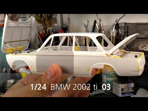 BMW 2002 ti 1/24 HASEGAWA build [Full version] 