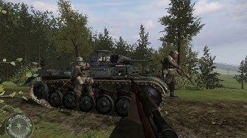 CoD2 custom SP map "stonne1" WIP 2