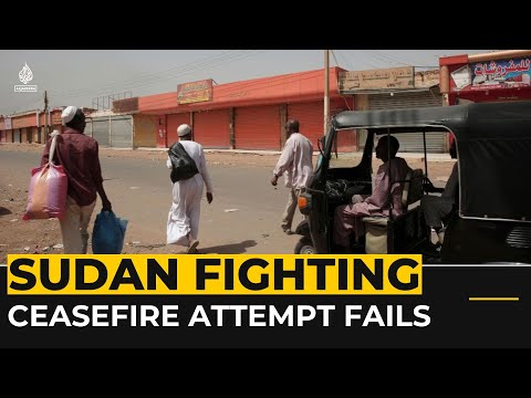 Thousands flee as new ceasefire attempt fails in Sudan