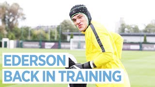 EDERSON IS BACK! 💪🏻 | Man City Training