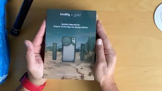 Unboxing the SmallRig Video Kit for iPhone 15 Pro Max