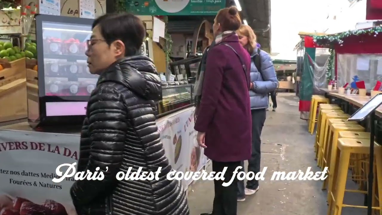 France 🇫🇷 Inside Paris’ Oldest Food Market | Marché Couvert des Enfants Rouges 