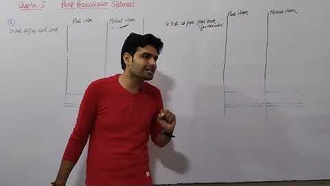 #2#Lecture-2||Bank reconcilation statement||CA foundation||Accounts