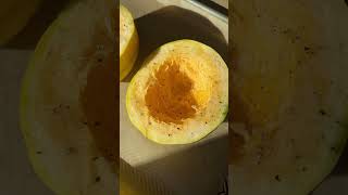 Lemony garlic butter ?? SPAGHETTI SQUASH