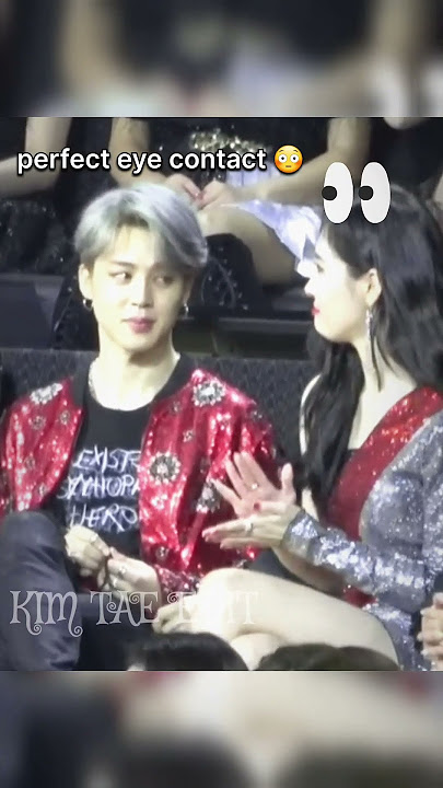 jimin teasing sunmi for perfect eye contact😍 he respects girls🥰💜#bts #jimin #shorts