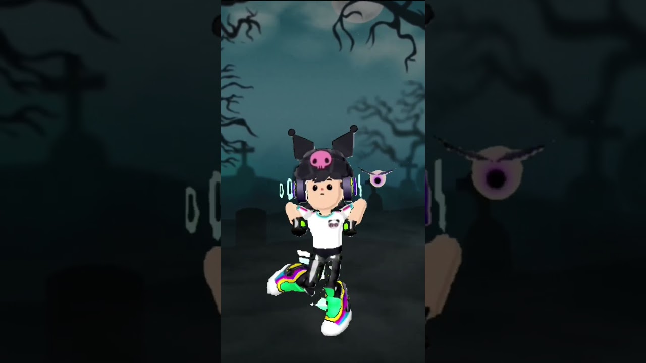 Spooky Scary Skeletons Dance👻🤍‪@Dana_Cloud4‬ #Pkxd#Edit - YouTube