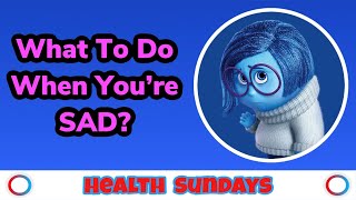 What To Do When You're SAD? | Healthy Sundays | Oigetit Fake News Filter screenshot 1