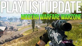 The latest warzone update and modern warfare makes playlist changes
including mini royale a new ghost skin is coming this week. #warzone
#modernwa...